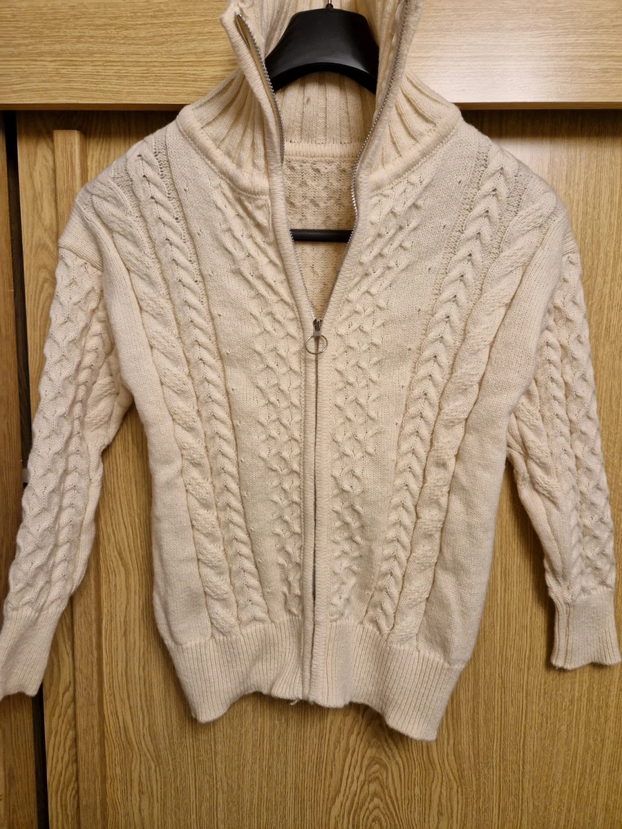 Bild: Strickjacke Wolloptik